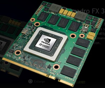 GPU Quadro FX  mobile